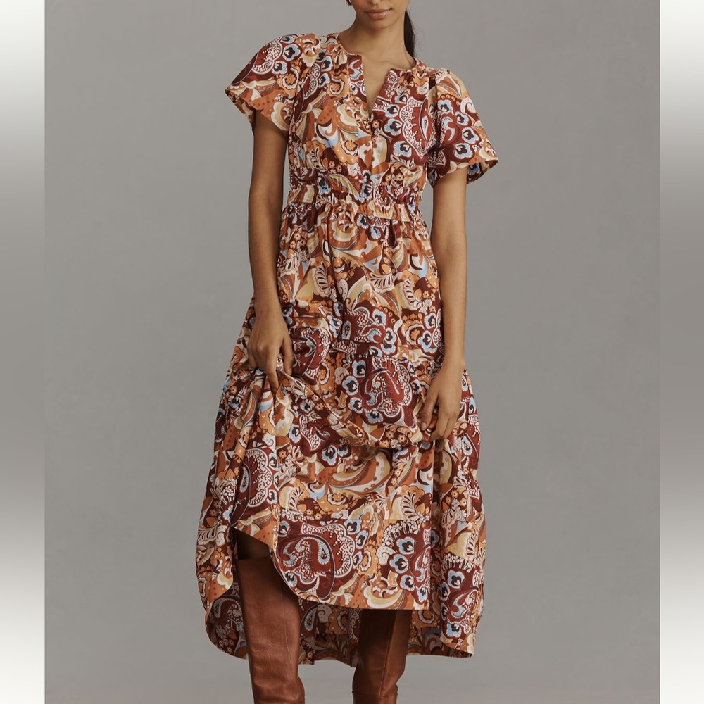 Anthropologie The Somerset maxi dress